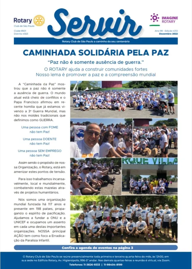 Foto do repositório histórico do Rotary Clube de São Paulo (2025)