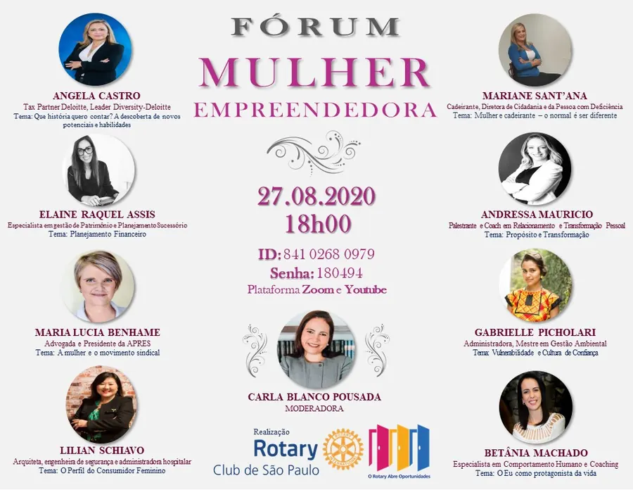 Foto do repositório histórico do Rotary Clube de São Paulo (2025)