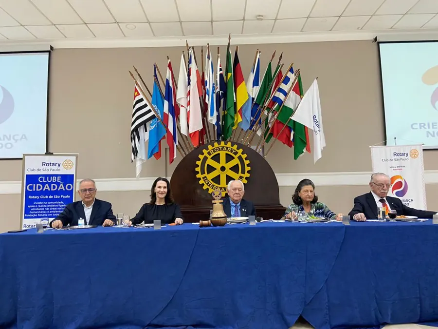 Foto do repositório histórico do Rotary Clube de São Paulo (2025)