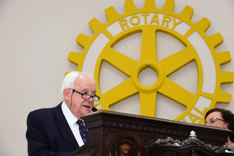 Foto do repositório histórico do Rotary Clube de São Paulo (2025)