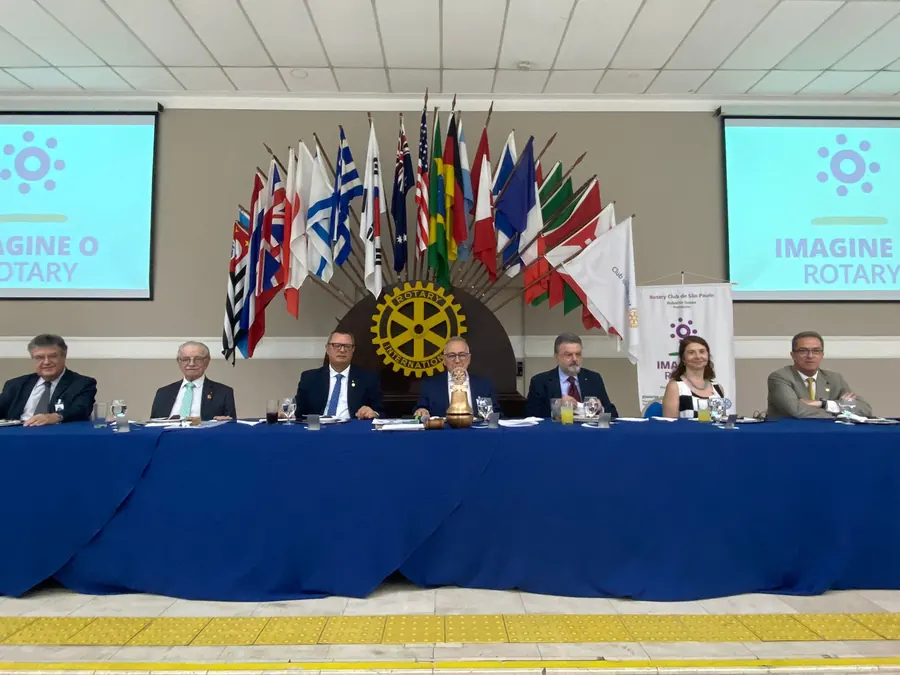Foto do repositório histórico do Rotary Clube de São Paulo (2025)