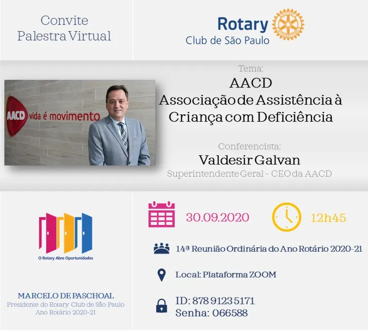 Foto do repositório histórico do Rotary Clube de São Paulo (2025)