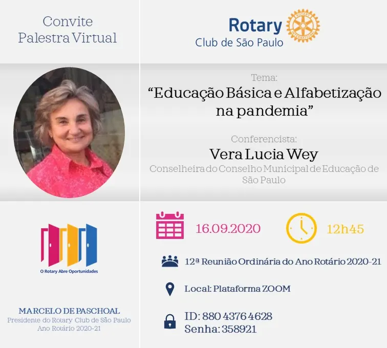 Foto do repositório histórico do Rotary Clube de São Paulo (2025)