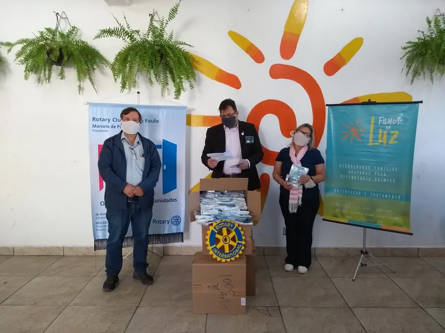 Foto do repositório histórico do Rotary Clube de São Paulo (2025)