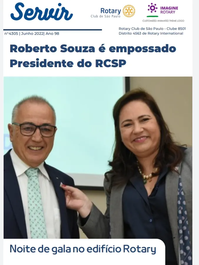 Foto do repositório histórico do Rotary Clube de São Paulo (2025)