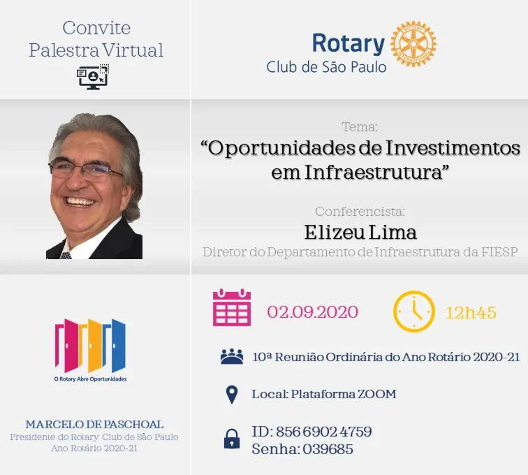 Foto do repositório histórico do Rotary Clube de São Paulo (2025)