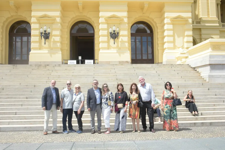 Foto do repositório histórico do Rotary Clube de São Paulo (2025)
