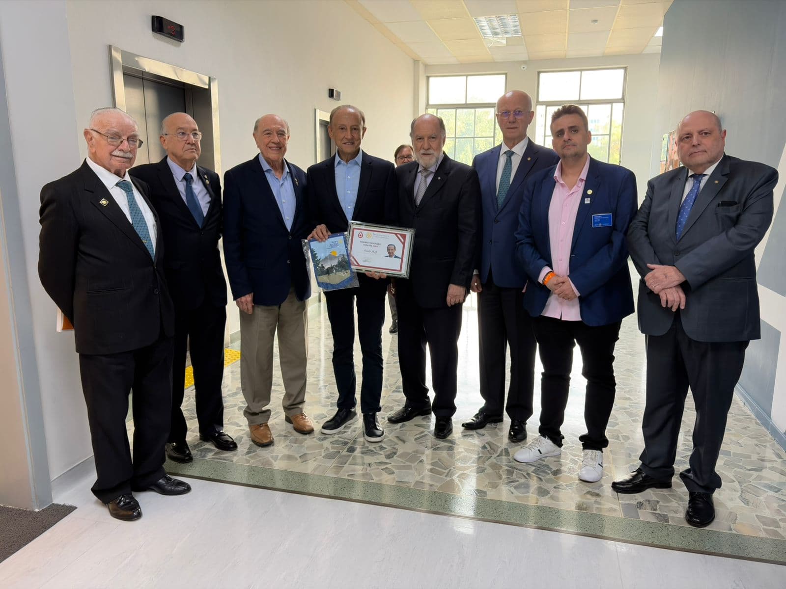 Registro fotográfico da gestão 2025/2026 do Rotary Clube de São Paulo