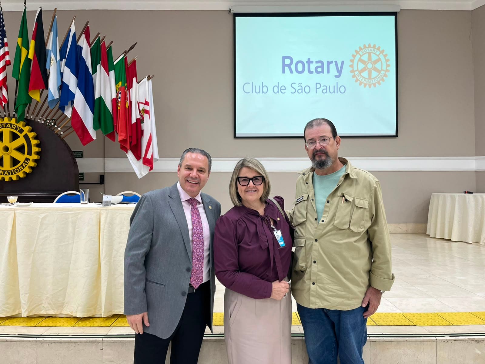 Registro fotográfico da gestão 2025/2026 do Rotary Clube de São Paulo