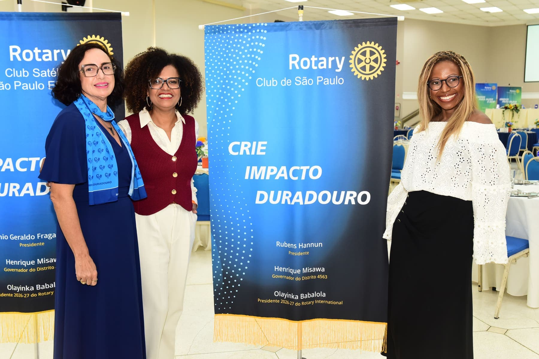 Registro fotográfico da gestão 2026/2027 do Rotary Clube de São Paulo