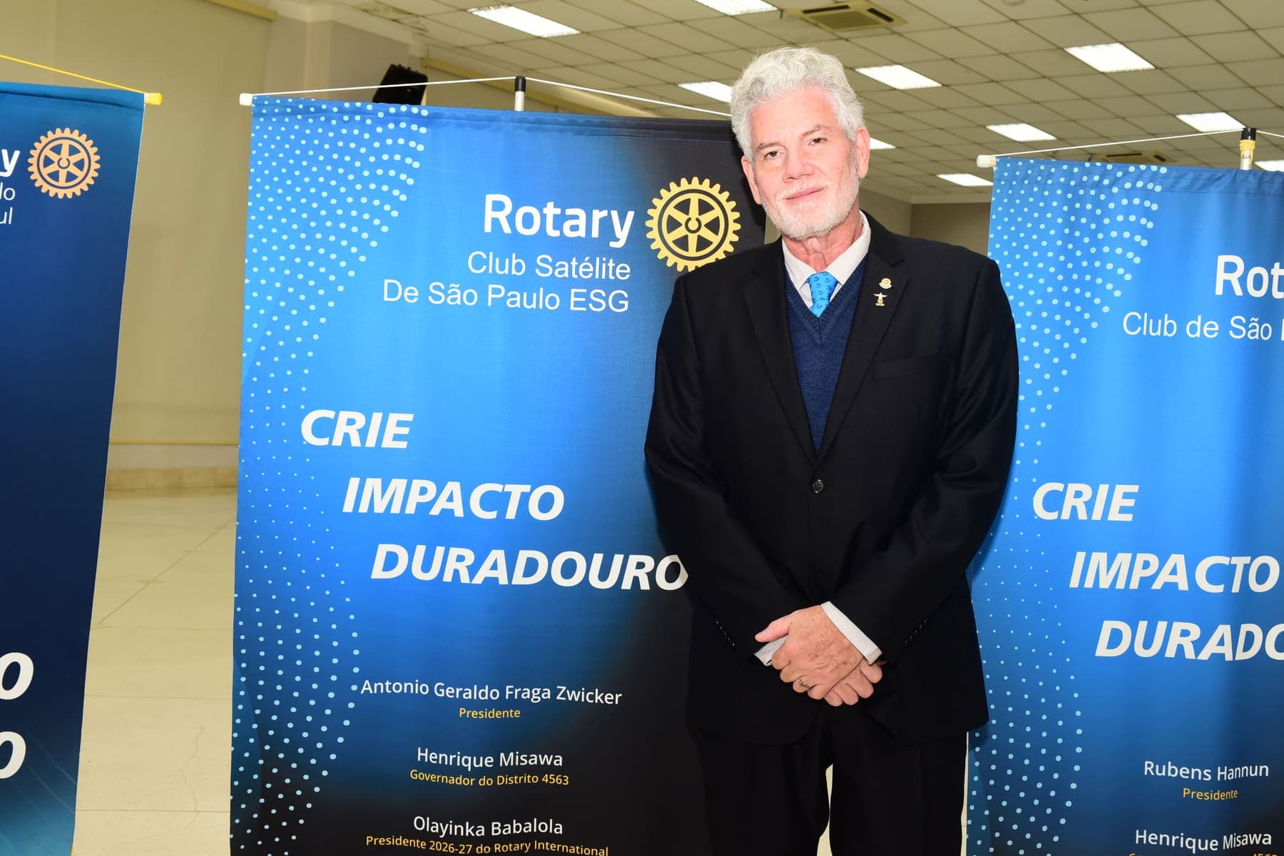 Registro fotográfico da gestão 2026/2027 do Rotary Clube de São Paulo
