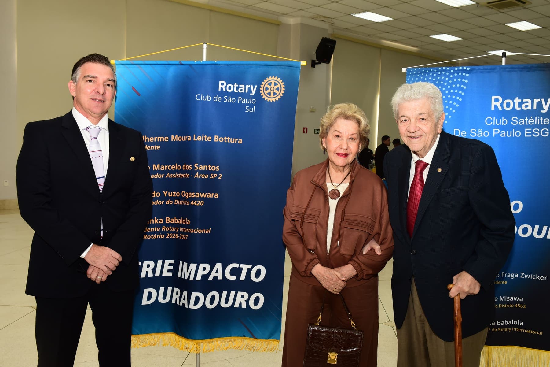 Registro fotográfico da gestão 2026/2027 do Rotary Clube de São Paulo