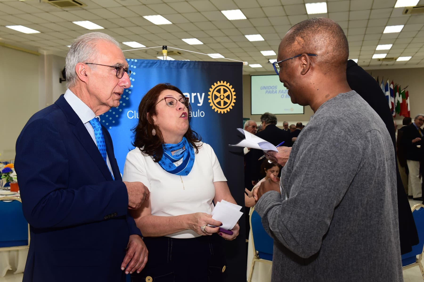 Registro fotográfico da gestão 2026/2027 do Rotary Clube de São Paulo