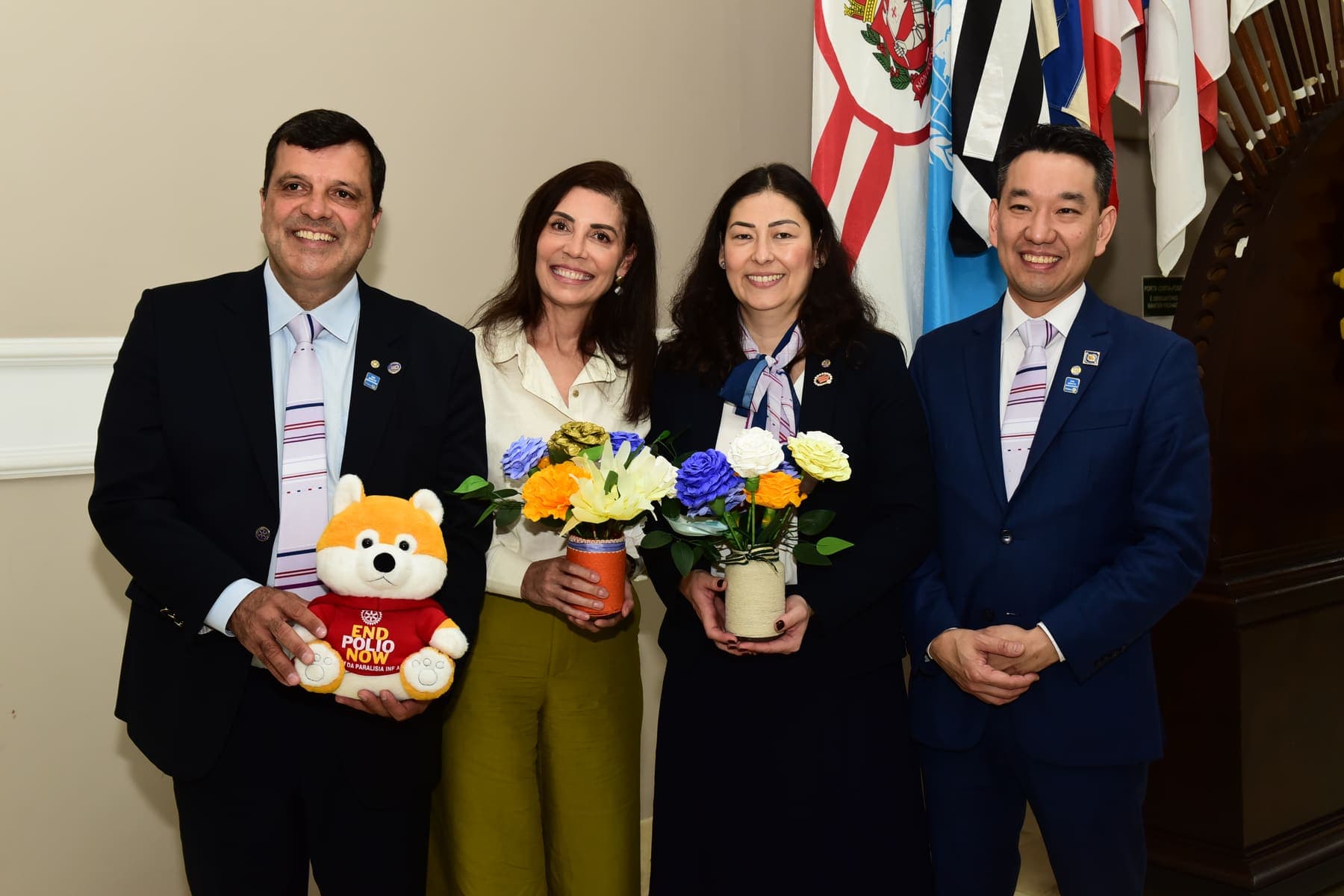 Registro fotográfico da gestão 2026/2027 do Rotary Clube de São Paulo