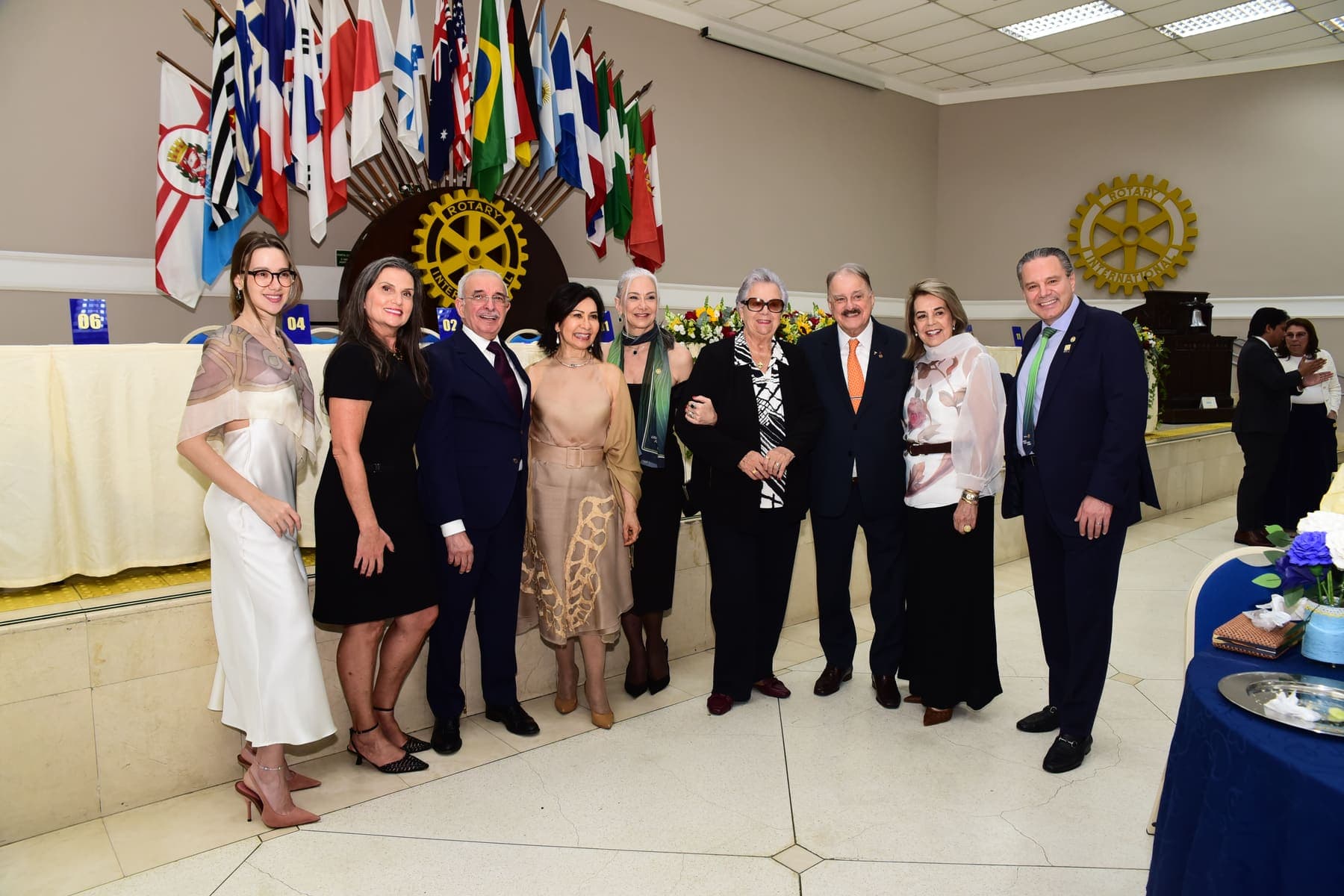 Registro fotográfico da gestão 2026/2027 do Rotary Clube de São Paulo