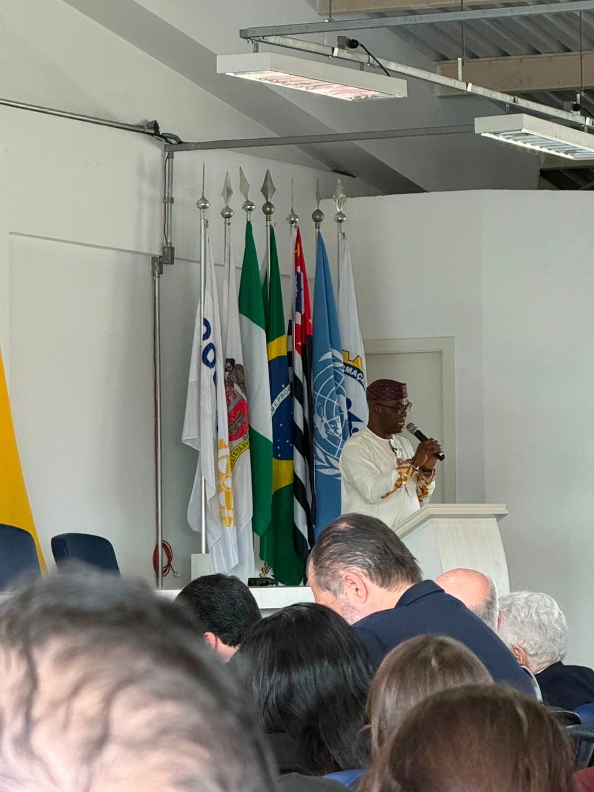 Visita ao Brasil do Presidente do Rotary Clube Internacional, Sr. Olayinka Babalola, no Rotary Clube de São Paulo
